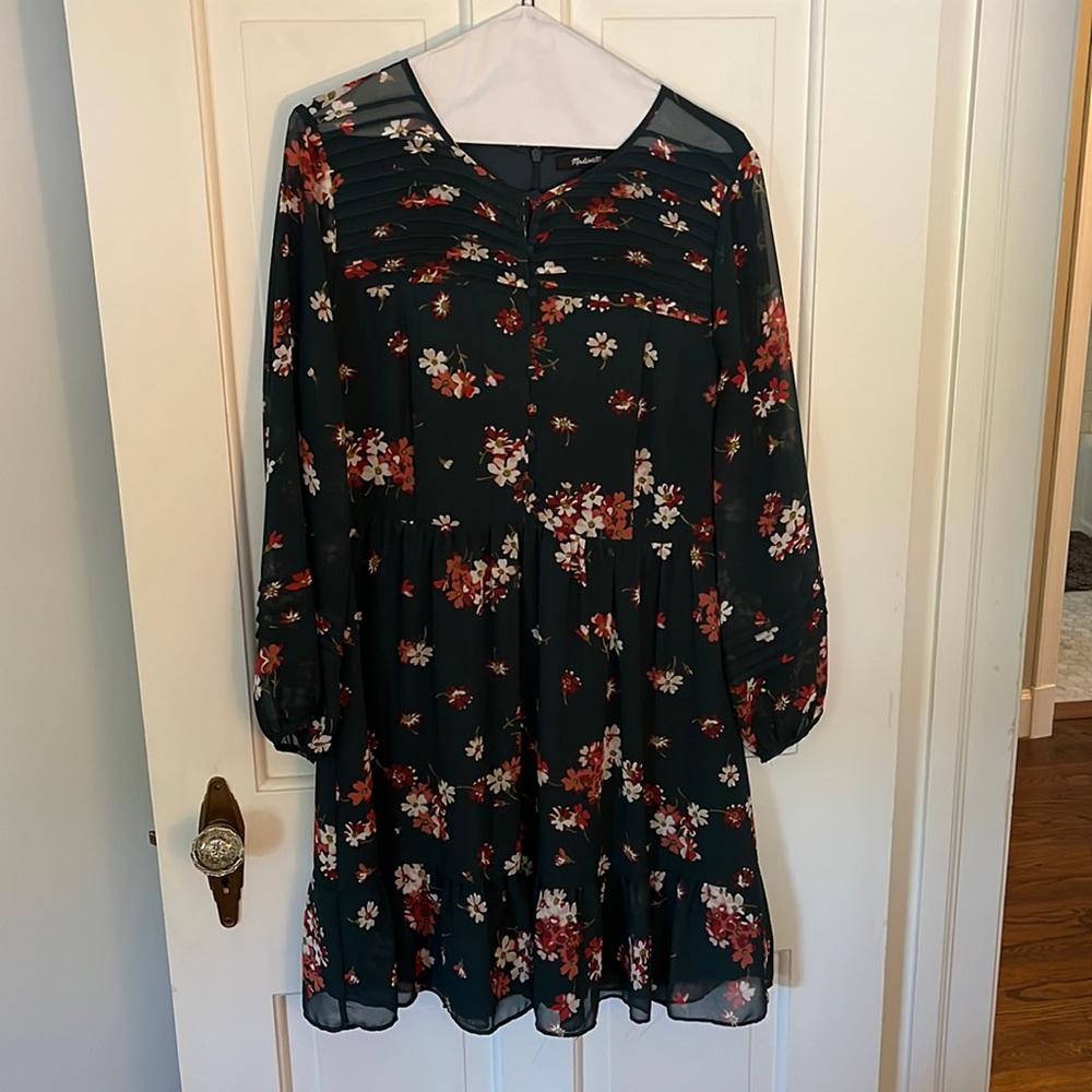 Madewell floral dress, size 8